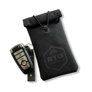 RTG RFID Blocking Faraday Pouch for Smart Phones and Car Keyfobs