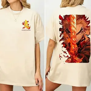 Dem0n Slay4r Character Shirt, Flame Hashira Sweatshirt, Anime Hoodie unisex UHQ