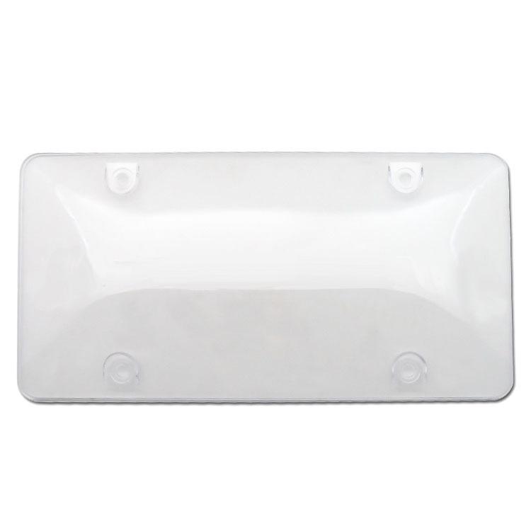 Modified US Standard Transparent License Plate Frame Plastic Metal Universal Car Brand Frame