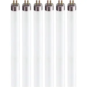Circle F8T5 Fluorescent Light Bulbs - 12 inches Under Cabinet Bulb -Warm White 3000k 8 Watt Tube Bulb - Pack of 6