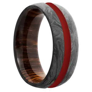 Forged Carbon Fiber + None Finish + Cocobolo