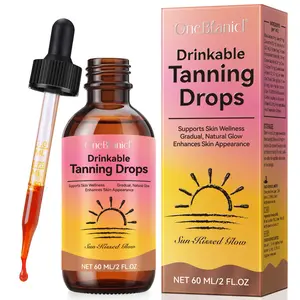 Body Liquid 60ML/1.69oz, Sun Tan Lotion Body Beauty, Post-Tan Moisturizing, Rich in Vitamins, Supports Wheat Color, Improves Skin Tone