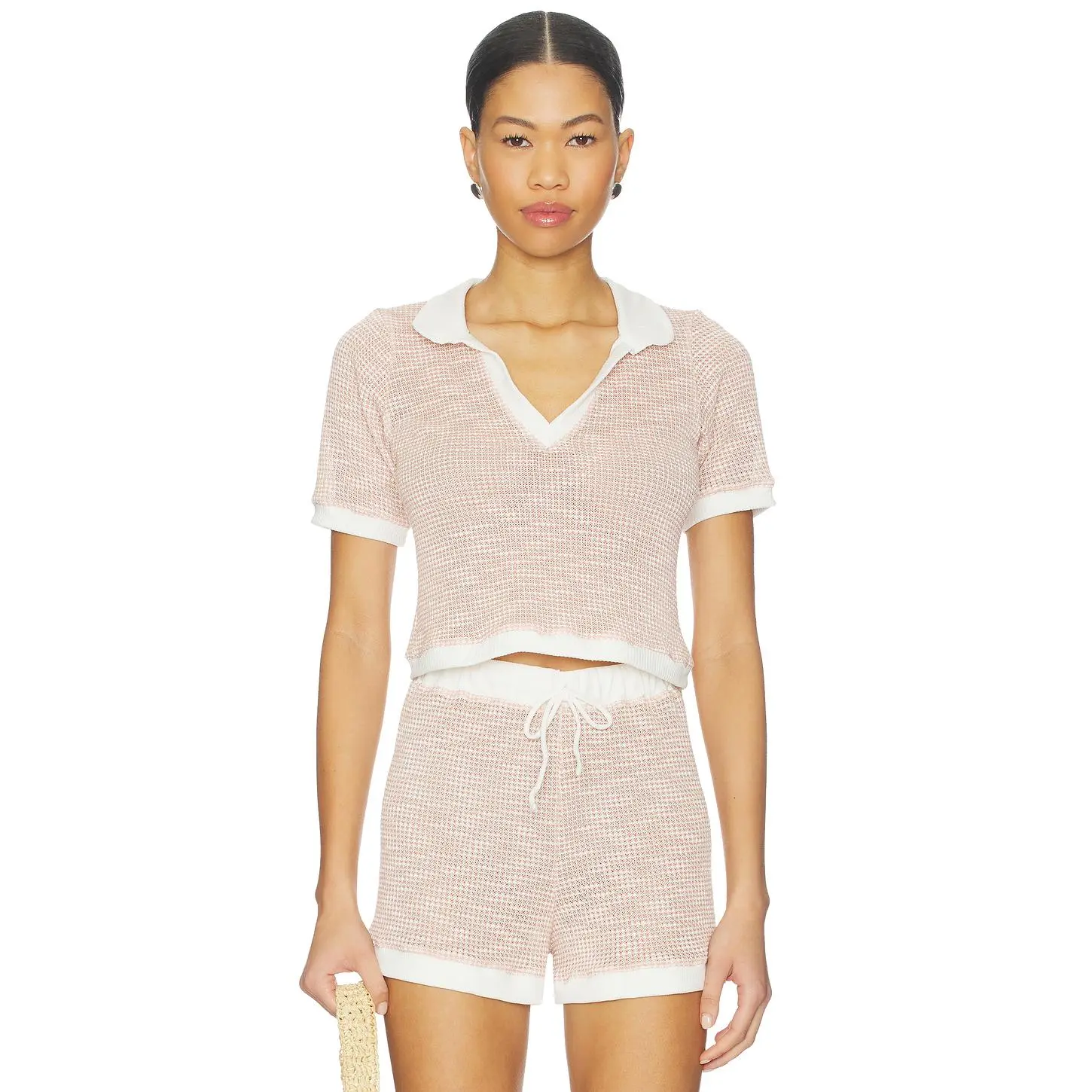 PEIXOTO Mila Top in Chateau Blush