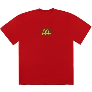 Travis Scott x McDonald's Sesame Inv III T-Shirt Red (men) by StockX