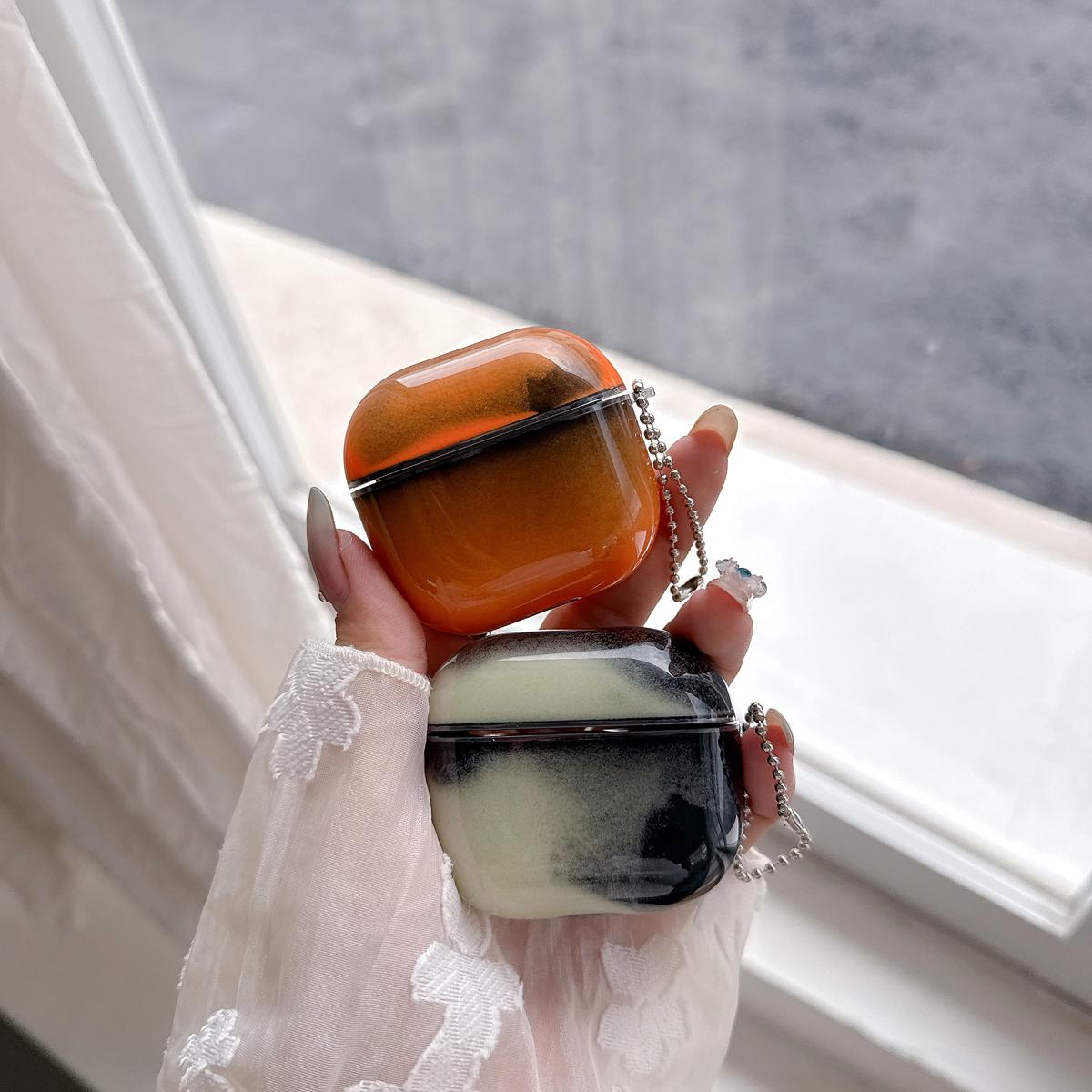 Glow in The Dark Gradient AirPod Case for AirPods 4/3/Pro/Pro 2nd Generation, Luminous Gradient Protective Cover with Keychain, Shockproof Soft TPU Case Compatible with AirPods Series Glow in The Dark Gradient AirPod Case for AirPods 4/3/Pro/Pro 2nd Generation, Luminous Gradient Protective Cover with Keychain, Shockproof Soft TPU Case Compatible with AirPods Series