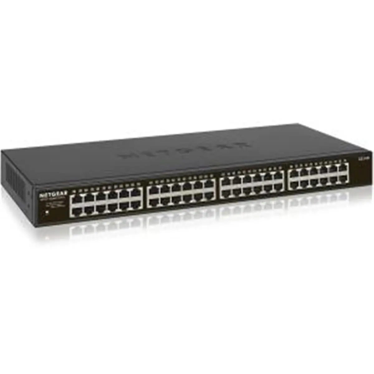 Netgear - Basic CBU GS348-100NAS 48 Port Gigabit Ethernet Rackmount Unmanaged Switch