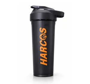 HARCOS 27oz Protein Shaker Bottle Leak-Proof Gym Cup BPA-Free Smooth Mixing Dishwasher Safe Pre Workout Supplement Bottle Ideal for Protein Shakes & Hydration
