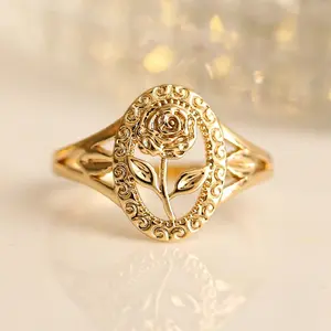 Elegant Rose Copper Ring – Perfect for Daily Wear and Special Moments Warm Luster Unique Charm