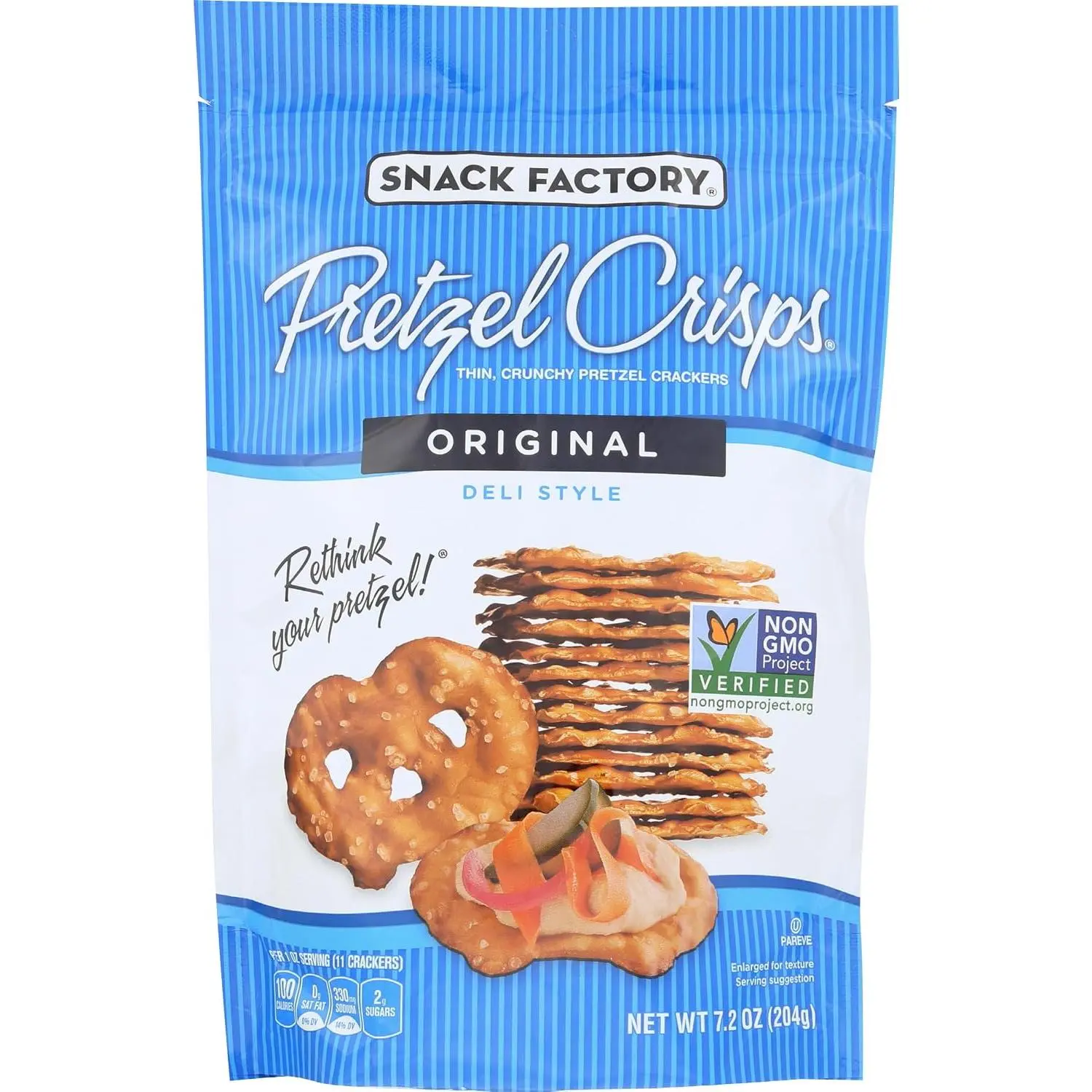Original Pretzel Crisps, 7.2 oz