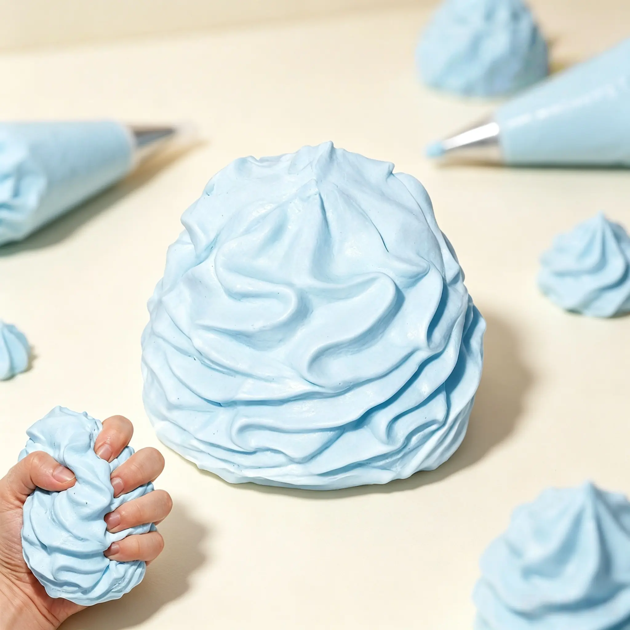 [Fluff Cream] Boxed Vaseline Soft Cream Squishy Slow Rising Squeez Stress Relief Toy