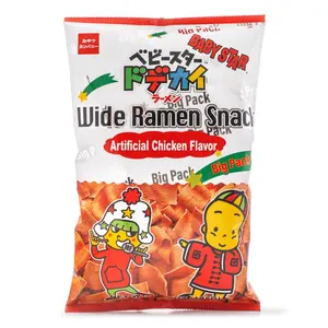 Baby Star Wide Ramen Snack Chicken Flavor 185 g