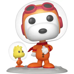Funko Pop Peanuts: Astronaut Snoopy & Woodstock #1679 Figure w/ Protector
