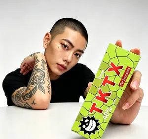 SPECIAL BUY 1 GET 1 FREE OFFER | TKTX Tattoo Numbing Cream | 40% Fast-Acting Numbing Formula | Infused with Lidocaine & Professional Beauty Ingredients | Refreshing Skincare | Perfect for Tattoos & All Cosmetic Treatments