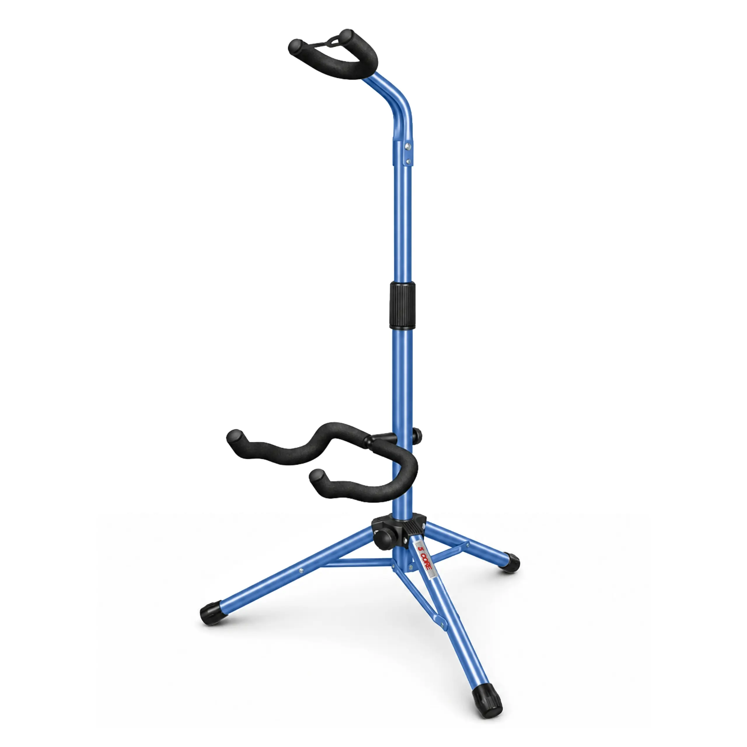 5 Core Guitar Stand Floor Adjustable Heavy Duty w Neck Holder for Acoustic Electric Classic Bass