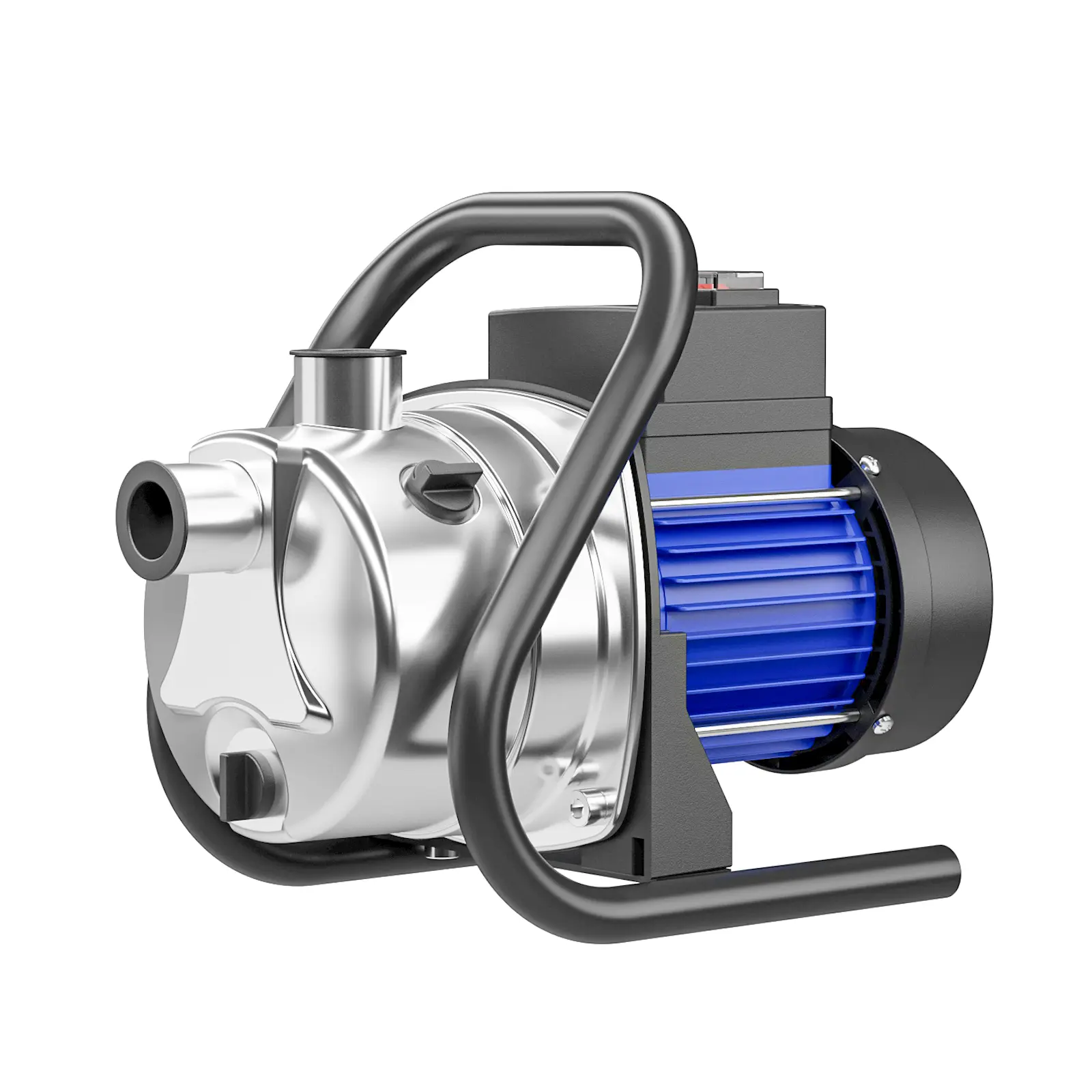 Shallow Well Pump 1.8 HP 1500 GPH, Portable Electric Booster Pump for Water Transfer, with Reliable Booster Function for Daily Water Transfer, for Shallow Wells Gardens Farms Water Tanks and Daily Water Transfer