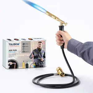 #ChristmasGifts#GiftForHim#GiftsForMen#BestChristmasGift TAUSOM Portable Propane Torch Head with Hose, Adjustable Flame, Perfect for DIY Welding & Soldering - Easy to Use for Precision Work