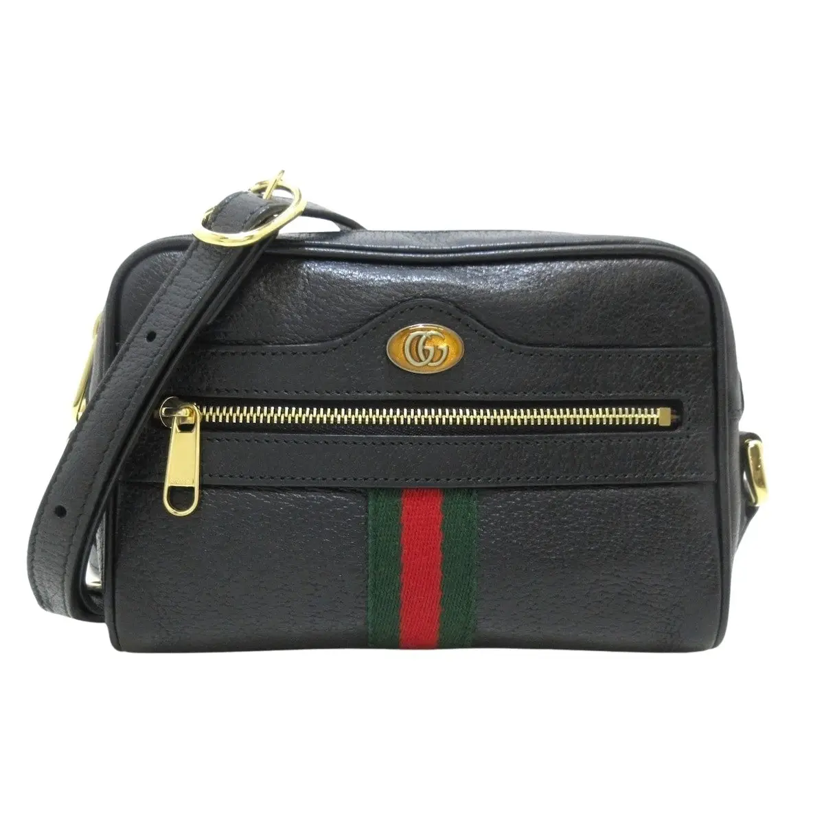 Pre-owned GUCCI Leather Shoulder Bags Ophidia GG Mini