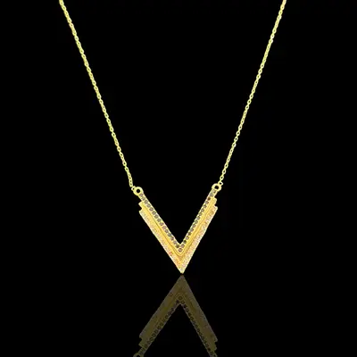 Arabic Name Necklace 21k Gold TikTok Shop