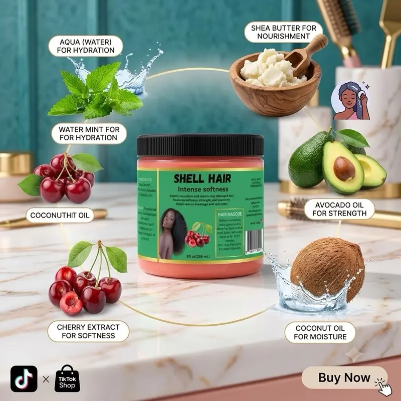 Shell Hair Cream mask