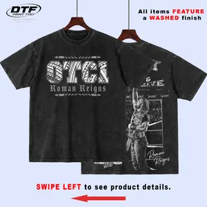 Roman Reigns OTC Original Tribal Chief Washed Graphic T-Shirt | Premium Streetwear Heavyweight Cotton Oversized Crewneck Tee, Hoodie, Sweatshirt, Tanktop | WrestleMania Vegas Tribal Print Menswear All Sizes