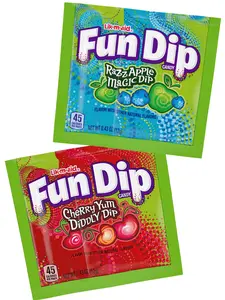 Fun Dip Candy Variety Pack | Razz Apple Magic Dip & Cherry Yum Diddly Dip | NYC Bodega Candy | Retro Candy Packs | 12 Pack – NY Snack Pantry