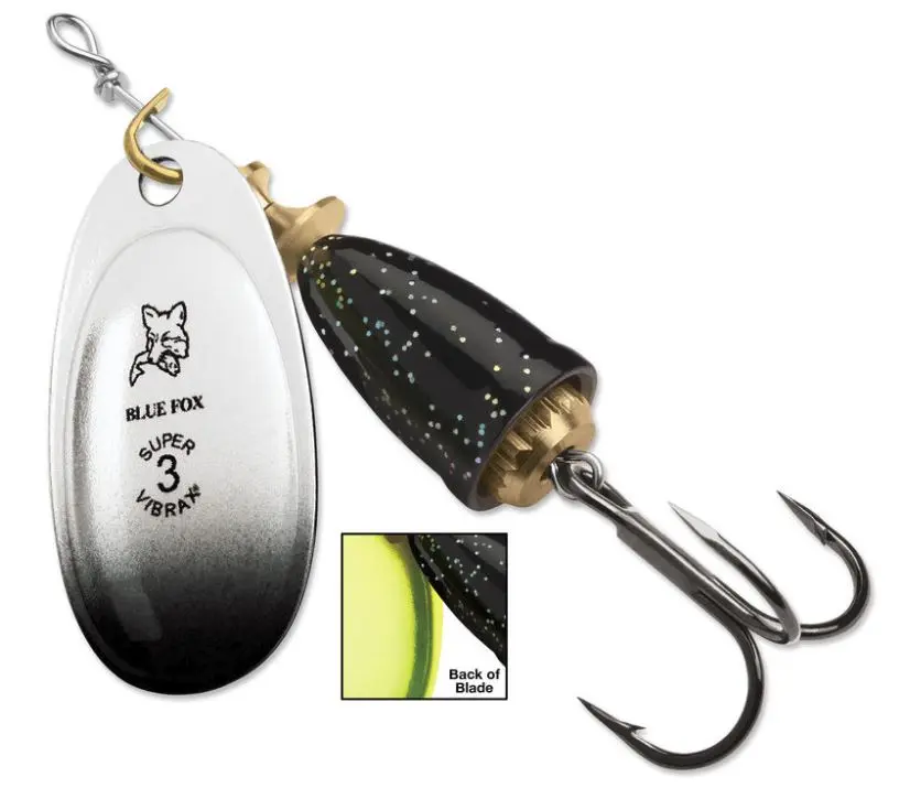 Classic Style In-Line Spinner for Lure Fishing, Candyback Series Metal Blade Lure for Trout, Salmon & Steelhead, Low-Frequency Vibration, Fishing Gear Supplies, In-Line Spinners, Weight, Vibrax Series, Fishing Tackle, Trout Fishing Setup