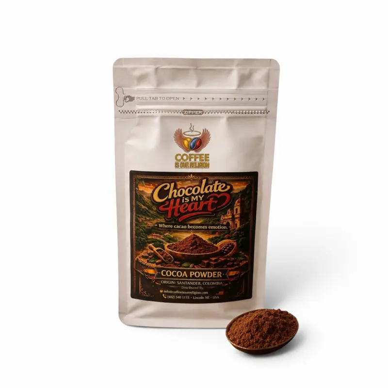 Colombia Cocoa Powder 160 gr 6 oz Premium Cacao Beverage Ingredient.