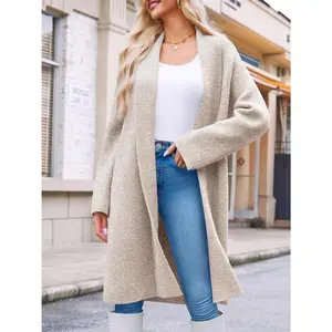 Women’s Chunky Open-Front Oversized Slouchy Knit Cardigan Sweater Coats – Trendy Fall Styles