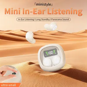 Mini Wireless Earbuds, Bluetooth-compatible Headphones, Ultra Small New Upgrade, Long Battery Life, Unisex, Perfect for All, True Wireless Headphones