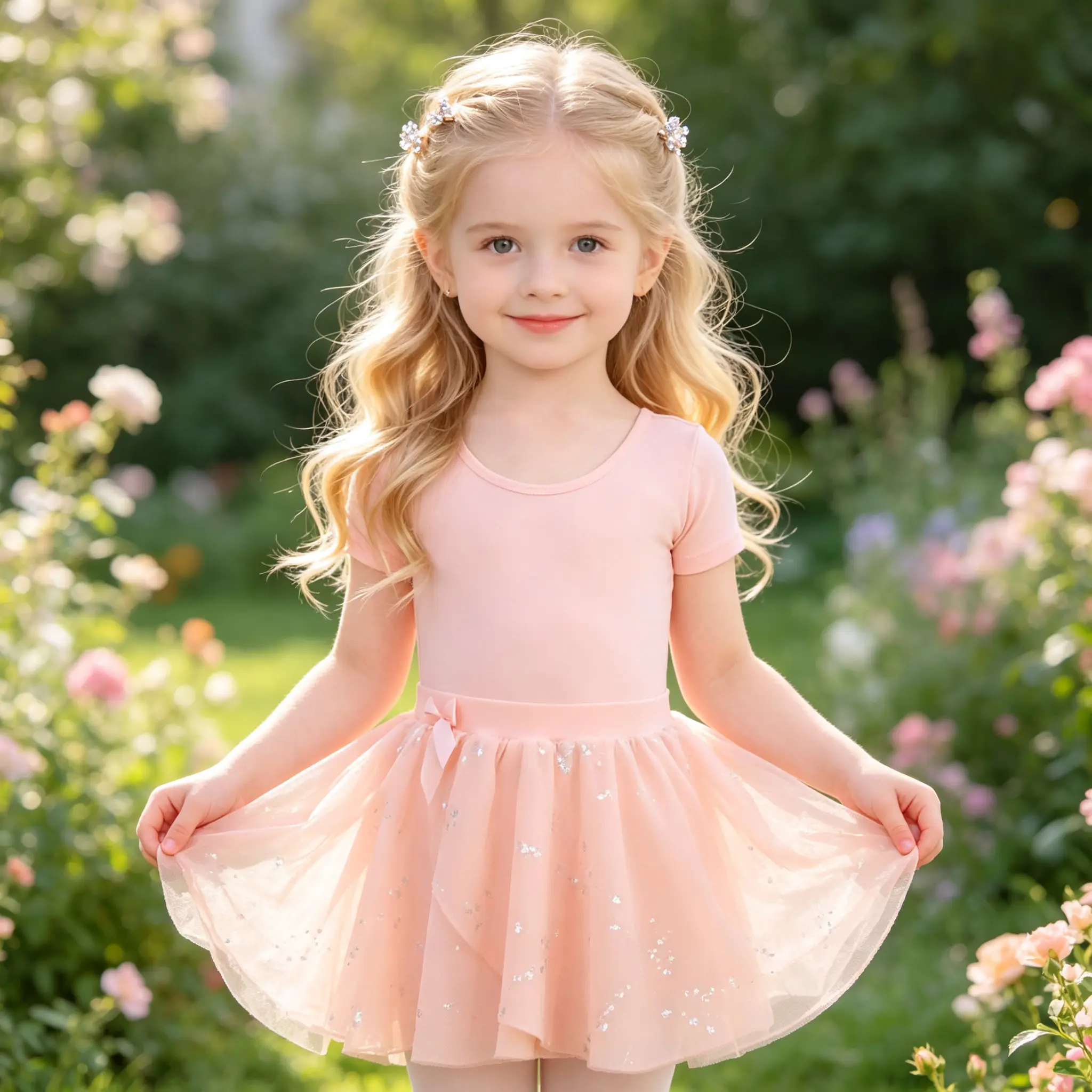 Toddler Girls Ballet Dancewear Costume Set, Cute Short‑Sleeve Criss‑Cross Back Leotard with Bow‑Decor Silver Foil Print Tulle Skirt, Ideal for Dance Training & Stage Show