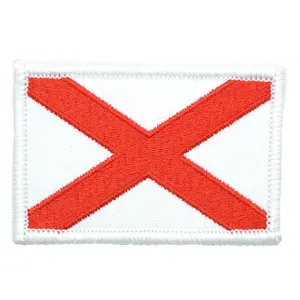 Alabama State Flag - 2x3 Patch