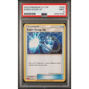 2023 POKEMON CHARIZARD & HO-OH ex DECK SUPER SCOOP UP #28 PSA 9