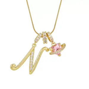 LisiZen 2026 Dopamine 26 Alphabet Necklace Light Luxury Unique High-End Pinyin Jewelry necklace DZXL4180/DZXL4181/DZXL4182/DZXL4183/DZXL4184