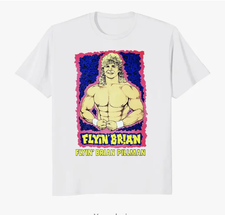 WCW Flyin' Brian Pillman Shirt