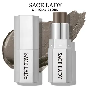 SACE LADY Face Stick, Cool Toned Contour Stick,Highlighter & Blush Makeup Sticks for Face, Easy to Blend & Long Lasting Natural Make Up for Cheek Eyes Lips