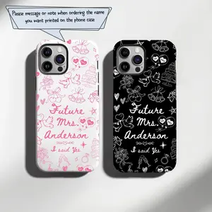 Custom Bride Phone Case, Wedding Phone Case, Future Mrs. Custom Name, Personalized Phone Case, Bride to Be iPhone iPhone 17 16 15 14 13 12 11 Pro Max