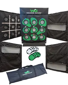 Wedge Game: A 6 in 1 Chipping & Pitching System with Auto Ball Return. Designed by Golfers, used by Pros.