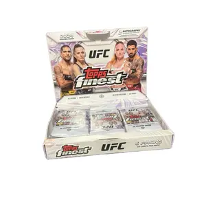 2024 TOPPS FINEST UFC SINGLE HOBBY BOX SINGLE PACKS (10 Cards Total) *2 Autos In Every Box*