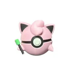 JigglyPuff Poke Ball - Inspired 3D Printed Collectible