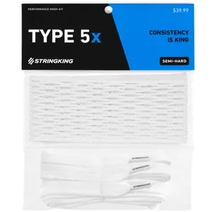 StringKing Type 5x Semi Hard Lacrosse Mesh Kit