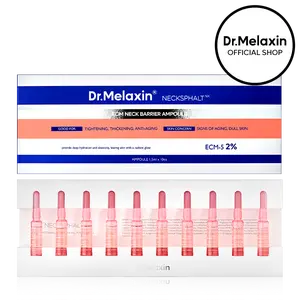 [Dr.Melaxin Official] Necksphalt Neck ECM Barrier Ampoule | Anti-aging Serum Skin Thickness, Neck Wrinkle, Lifting, Elasticity | Korean Skin Care Cosmetics | 1.5ml*10ea