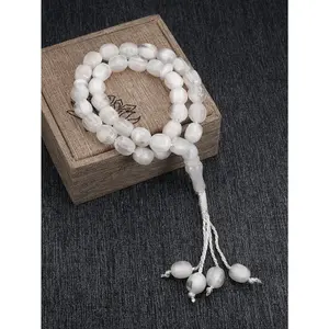 Synthetic Stone Prayer Bead Bracelets Niche and Cool, Minimalist Middle Eastern Style Tasbih