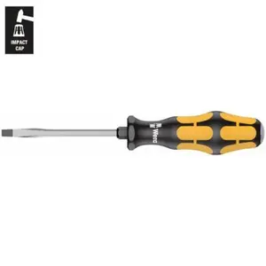 Wera 05018262001 Kraftform Chiseldriver Screwdriver: Slotted 4.5mm Head