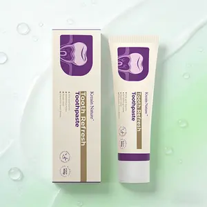 Kreain Nature 2 Oral Care Toothpaste | Clean Natural Ingredients | Gentle Natural Care, Fresh Breath & Prevent Tooth Loss