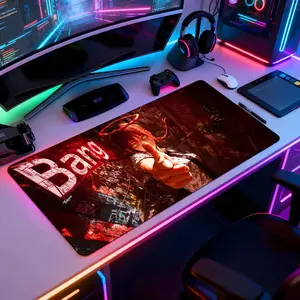 C - Chainsaw Man Mouse Pad Mousepad Large Gaming LockEdge Thickened Computer Keyboard Table Desk Mat