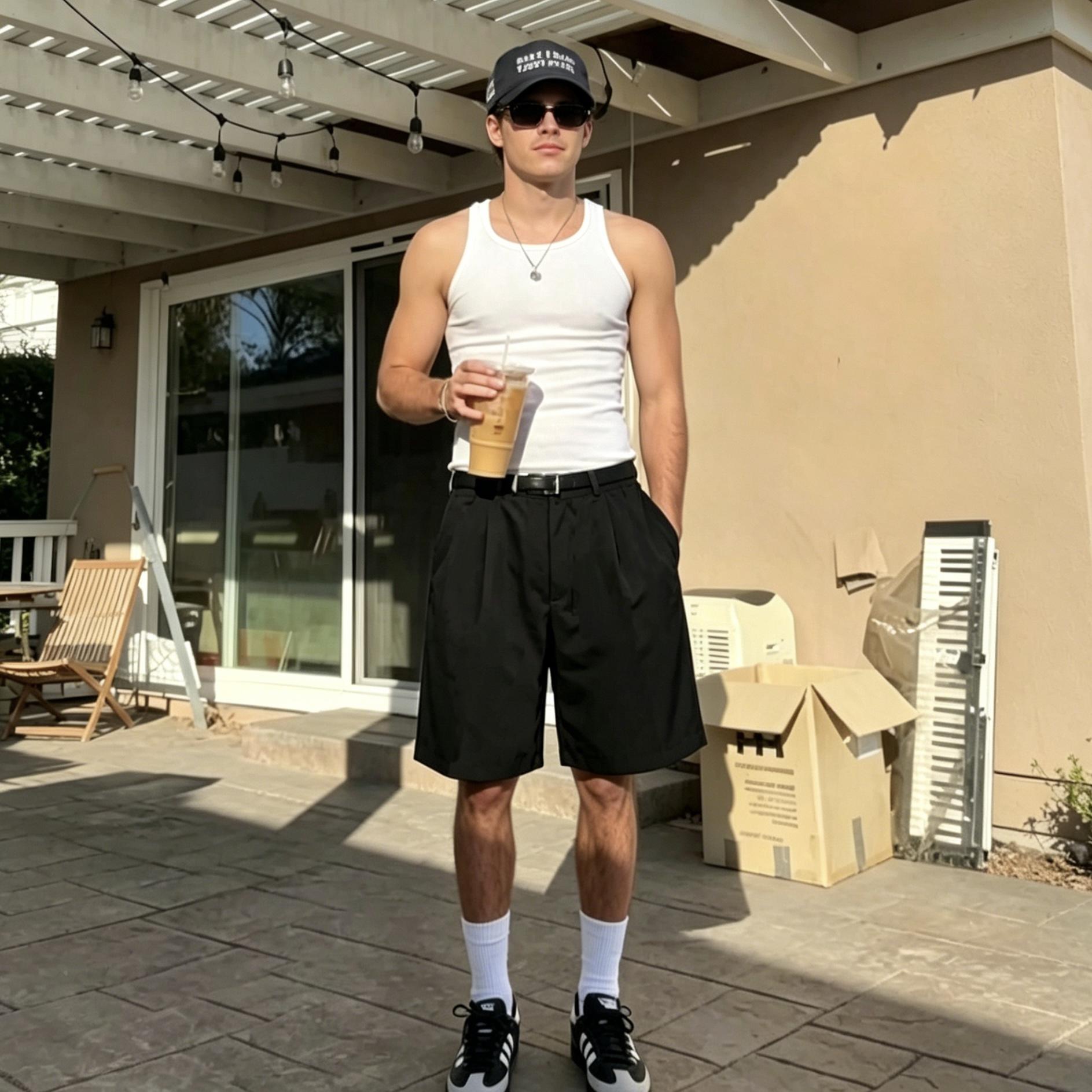 EVELLYHOOTD Men's Baggy Pleated Shorts Casual Summer Shorts Wide Leg Pleated Dress Shorts Loose Fit Streetwear Tailored Shorts EVELLYHOOTD Men's Baggy Pleated Shorts Casual Summer Shorts Wide Leg Pleated Dress Shorts Loose Fit Streetwear Tailored Shorts