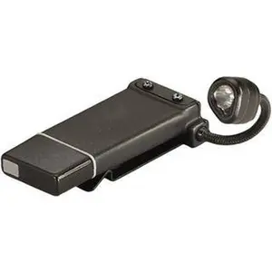 Streamlight LED Bulb, 70 Lumens, Hands-free Flashlight Black Plastic Body, 1 Integrated Battery Included 61126