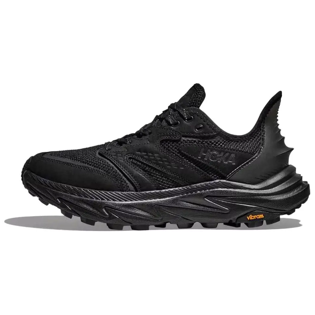 HOKA ONE ONE Anacapa 2 Freedom Low-Top Trail Running Shoes for Men and Women - Comfortable, Slip-Resistant, Breathable in Black Trending Shoes, House White Official Shoes to Get / Maison Mihara