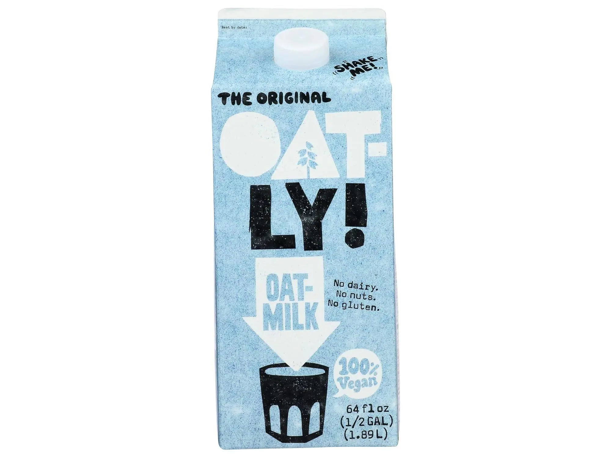 Oatly Original Oat Milk, 64 oz | Plant-Based Made from Oats, Milk Alternative, Vegan, Non-GMO, Gluten Free, Kosher – 64 Fl Oz (Pack of 1)