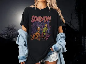 Scooby Doo Halloween T-Shirt, Retro Cartoon Style Tee, Comfort Colors, Stay Spooky Shirt, Weird and Fun Halloween Tee, Spooky Vibes Shirt